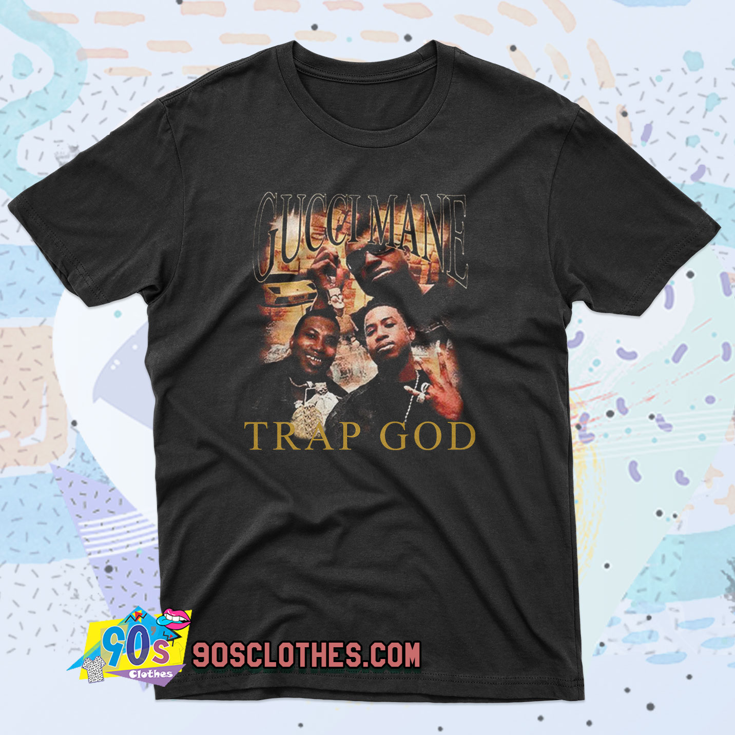 Gucci Mane Trap Vintage T Shirt Style - 90sclothes.com