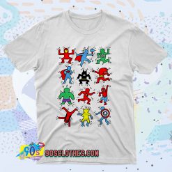 Haring Heroes 90s T Shirt Style