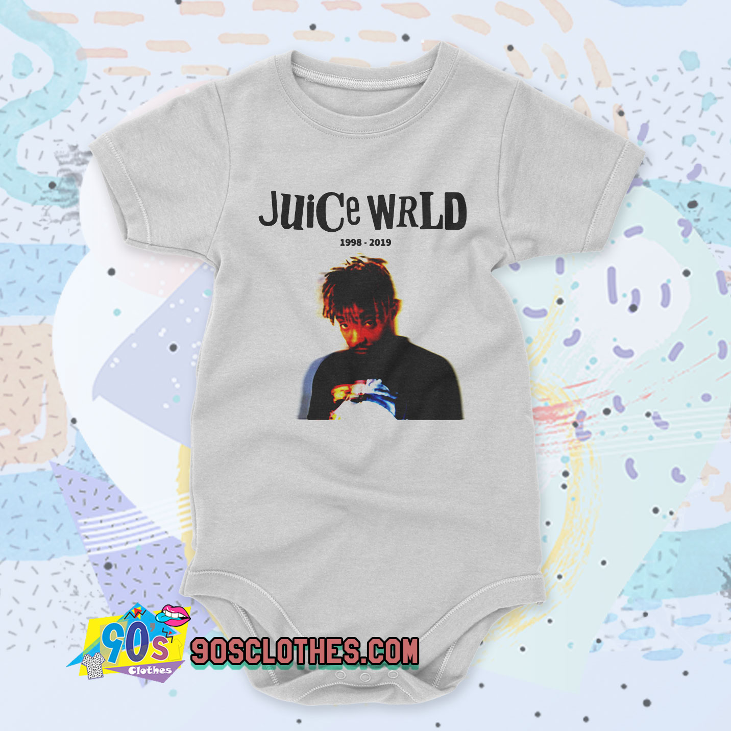 Juice WRLD Memory 1198 2019 Custom Baby Onesie, Baby Clothes 