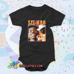 Lil Nas Retro Rapper Cool Baby Onesie