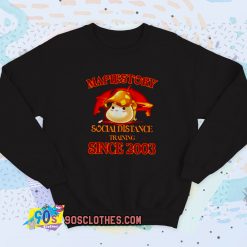 Maplestory Social Distance Training Vintage Sweatshirt