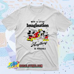 Mickey Imagination Anything 90s T Shirt Style