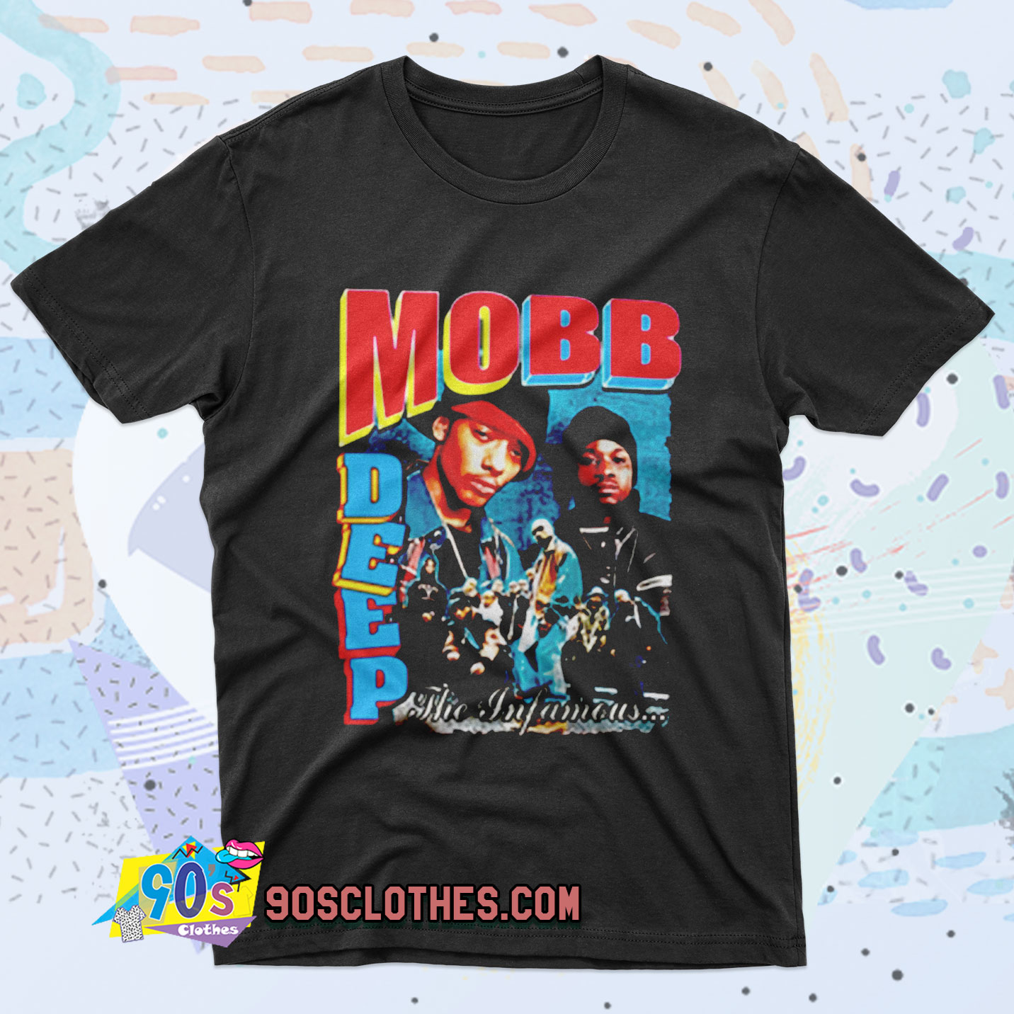 Mobb Deep The Infamous Retro T Shirt 