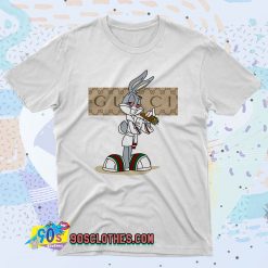 Rabbit Bugs Gucci Parody 90s T Shirt Style