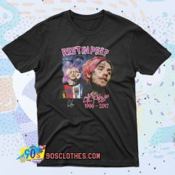 Rest In Lil Peep Memorial 90s T Shirt Style