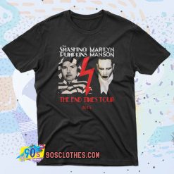 Smashing Pumpkins Marilyn Manson Tour 90s T Shirt Style