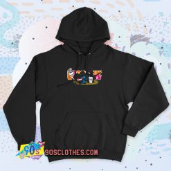 Stitch And Toothless Dunkin’ Donuts 90s Hoodie
