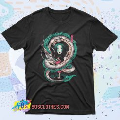 The girl and the dragon 90s T Shirt Style