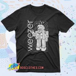 Weezer Robot 90s T Shirt Style