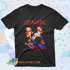 Young Leonardo Di Caprio Retro T Shirt