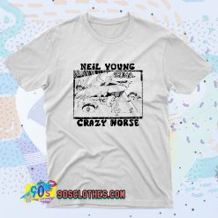 Neil Young Crazy Horse Fashionable T shirt