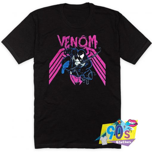 Spider Man Vibrant Venom Marvel Comic T Shirt