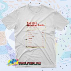 Succes Nutrition Facts Fashionable T shirt