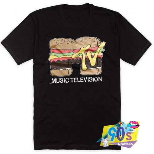 Music Television Parody Hamburger T Shirt