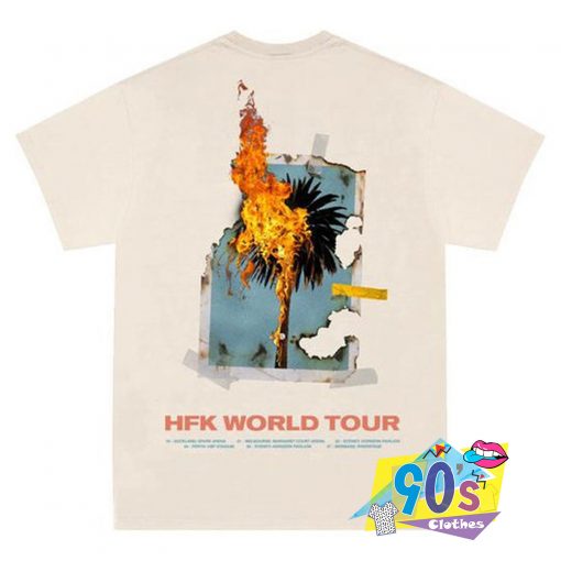 Hopeless Burning Palm Halsey Singer T Shirt