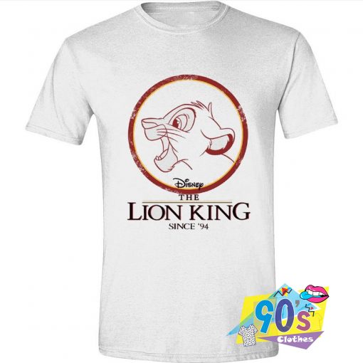 The Lion King Simba Circle 94 Movie T Shirt