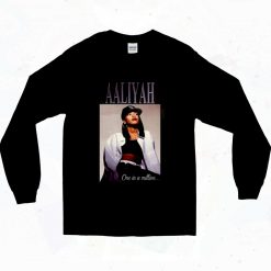 Aaliyah Baby Girl Tribute 90s Long Sleeve Style