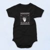 Black Ugly Tina Butts Funny Baby Onesie