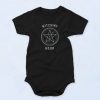 Black Witching Hour Funny Baby Onesie