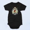 Black Yoda Come As You Are Quote Funny Baby Onesie