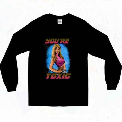 Britney Spears Youre Toxic 90s Long Sleeve Style