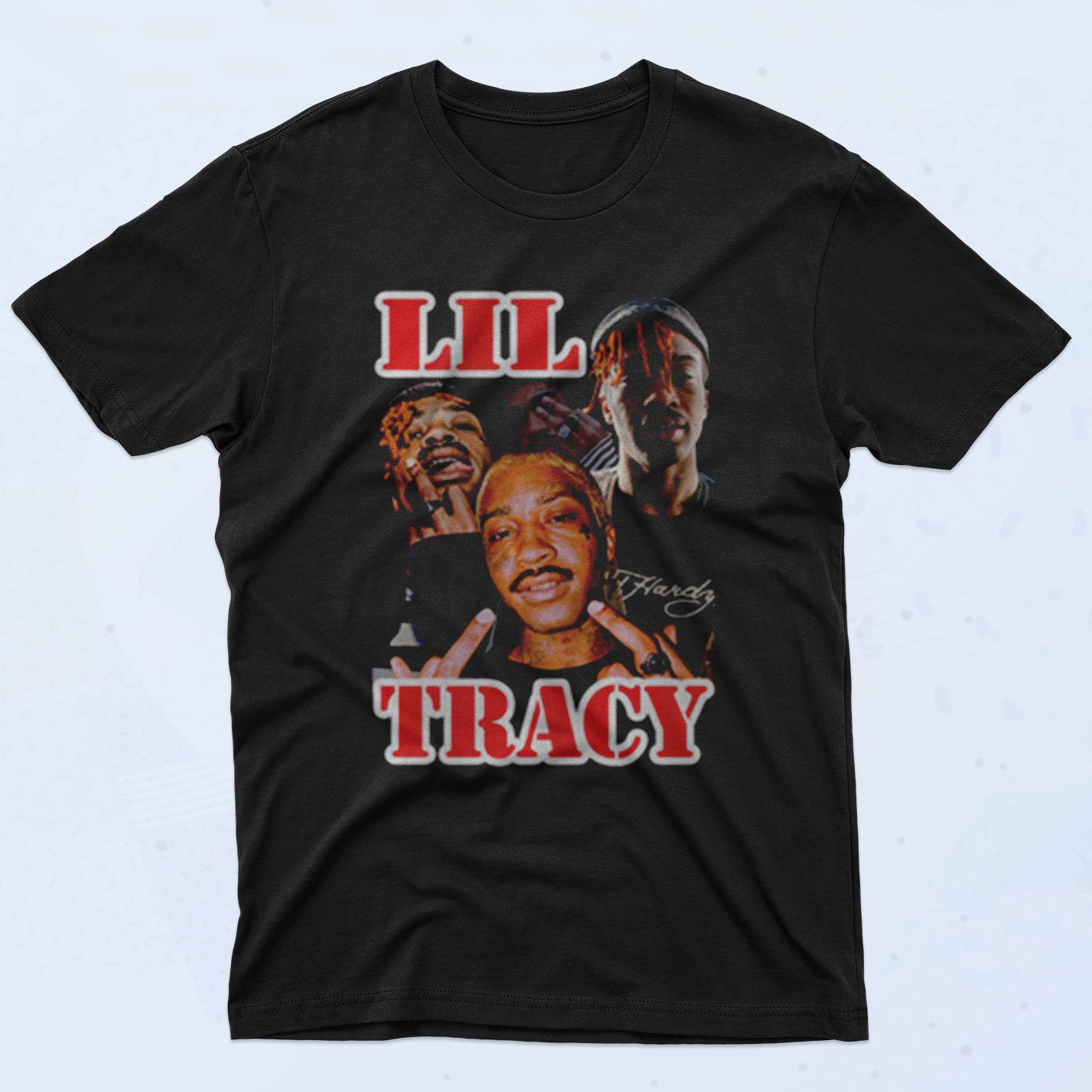 Lil Tracy Black Rapper 90s T Shirt Style - 90sclothes.com