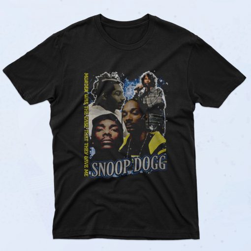 Snoop Dogg 90s Street Rapper 90s T Shirt Style