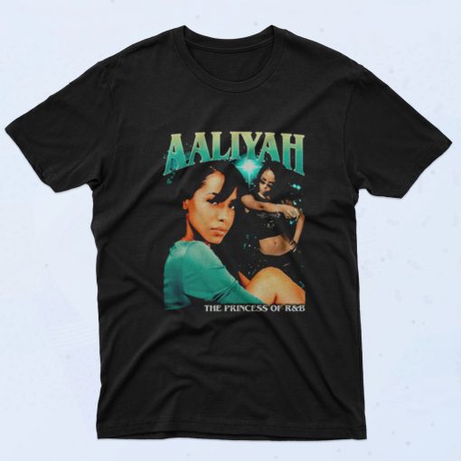 Vintage Aaliyah The Princess Of Rb 90s T Shirt Style