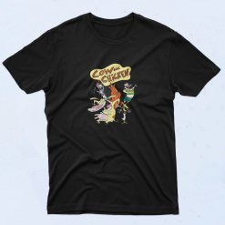 Cow And Chicken Vintage 90s T Shirt