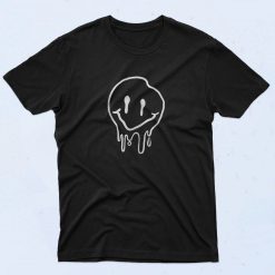 Melted Smiley Psychedelic T Shirt