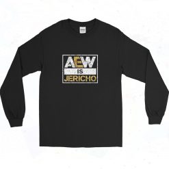 Aew is Jericho Wrestling Long Sleeve Style