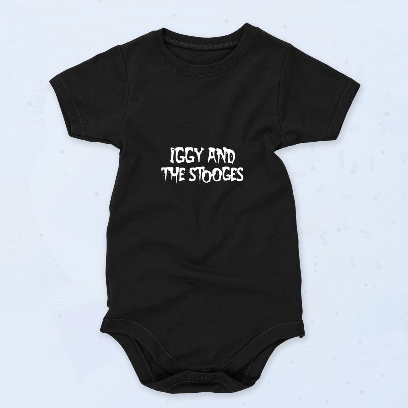 Iggy Pop & The Stooges Wings Logo Cute Baby Onesie, Baby Clothes ...