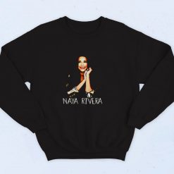 Naya Rivera Vector Art 90s Sweatshirt Fashion