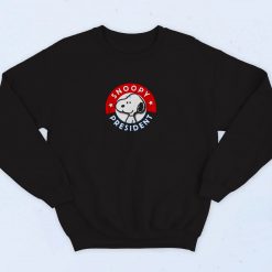 Peanuts Snoopy For President 90s Sweatshirt Fashion