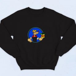 Popeye 1940 90s Sweatshirt Fashion