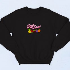 Red Velvet 90s Sweatshirt Fashion