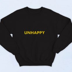 Unhappy T Shirt 90s Sweatshirt Fashion