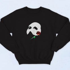 Vintage Phantom Of The Opera Mask 1986 Glow In Dark 90s Sweatshirt Fashion