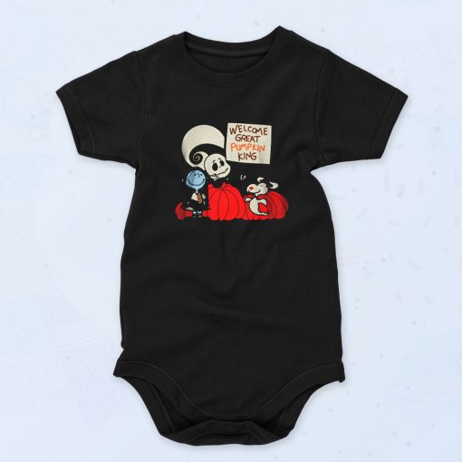 Welcome Great Pumpkin King Snoopy Cute Baby Onesie, Baby Clothes ...