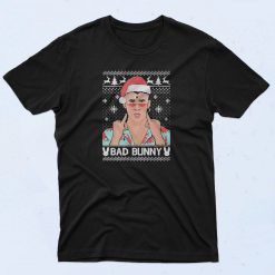 Bad Bunny Christmas Funny Graphic T Shirt
