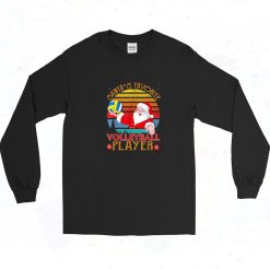 Funny Santa Favorite Volleyball Long Sleeve Style