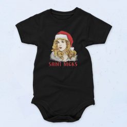 Saint Nicks Christmas Custom Unisex Baby Onesie