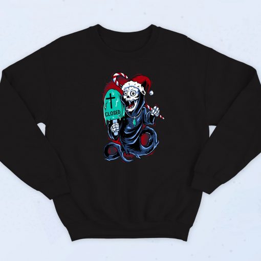 Free Day Skeleton Christmas Sweatshirt