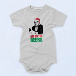 Dan Andrews Christmas Beers Baby Onesie