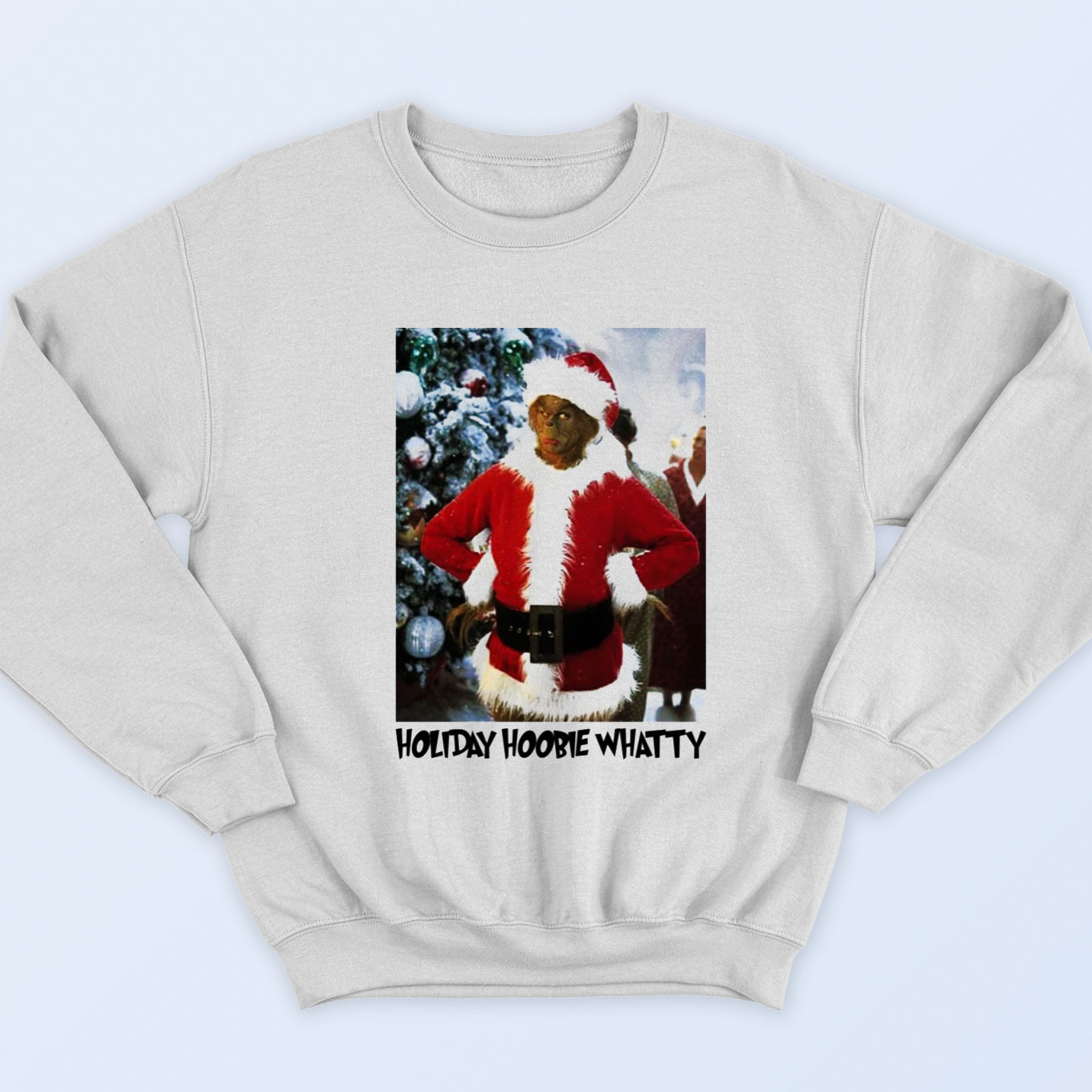 Holiday Hoobie Whatty Sweatshirt - 90sclothes.com