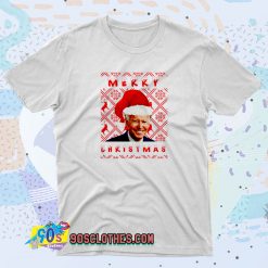 Joe Biden Merry Christmas Santa Hat T Shirt