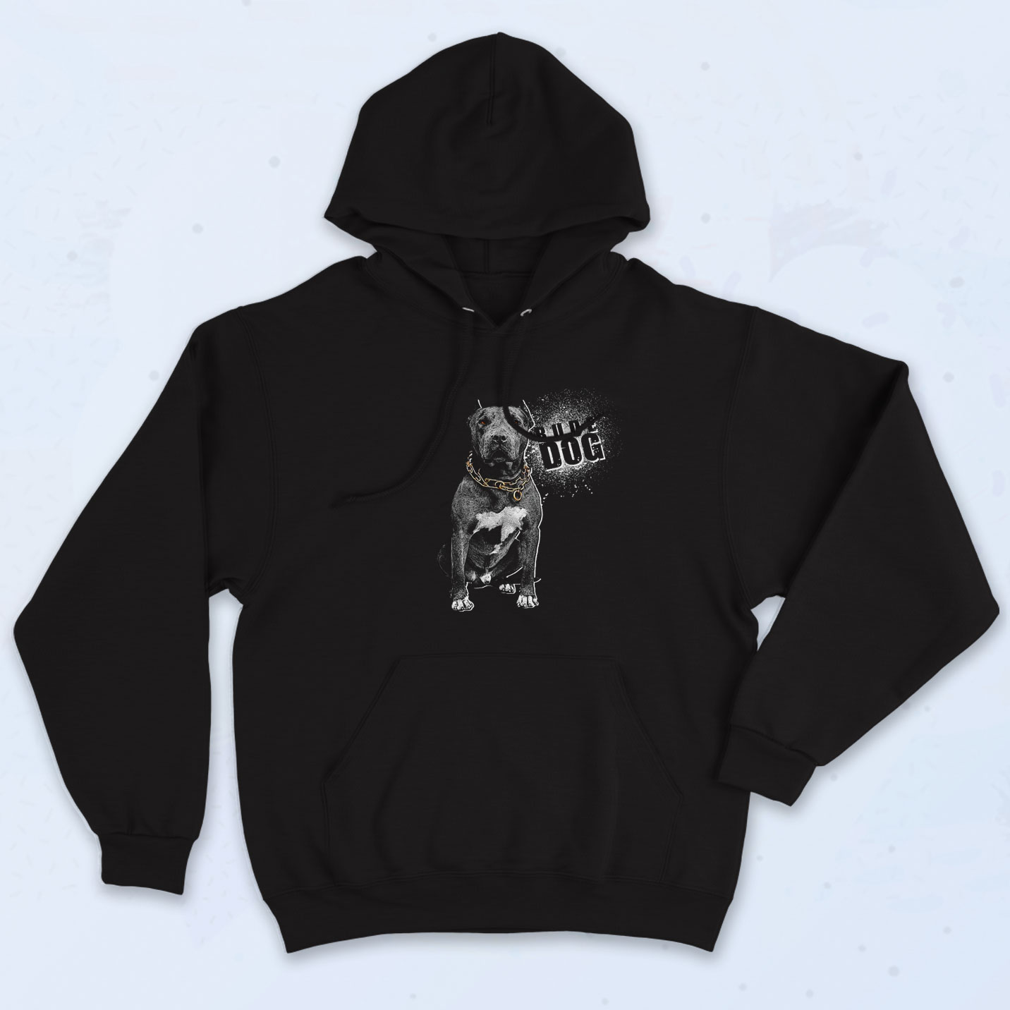 Rude Dog Pitbull Lovers Hoodie On Sale - 90sclothes.com