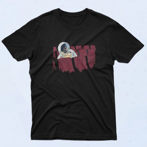 Astronaut Eat Popcorn T Shirt On Sale - 90sclothes.com