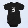 Black Phillip From The Witch Horror Cartoon Funny Baby Onesie