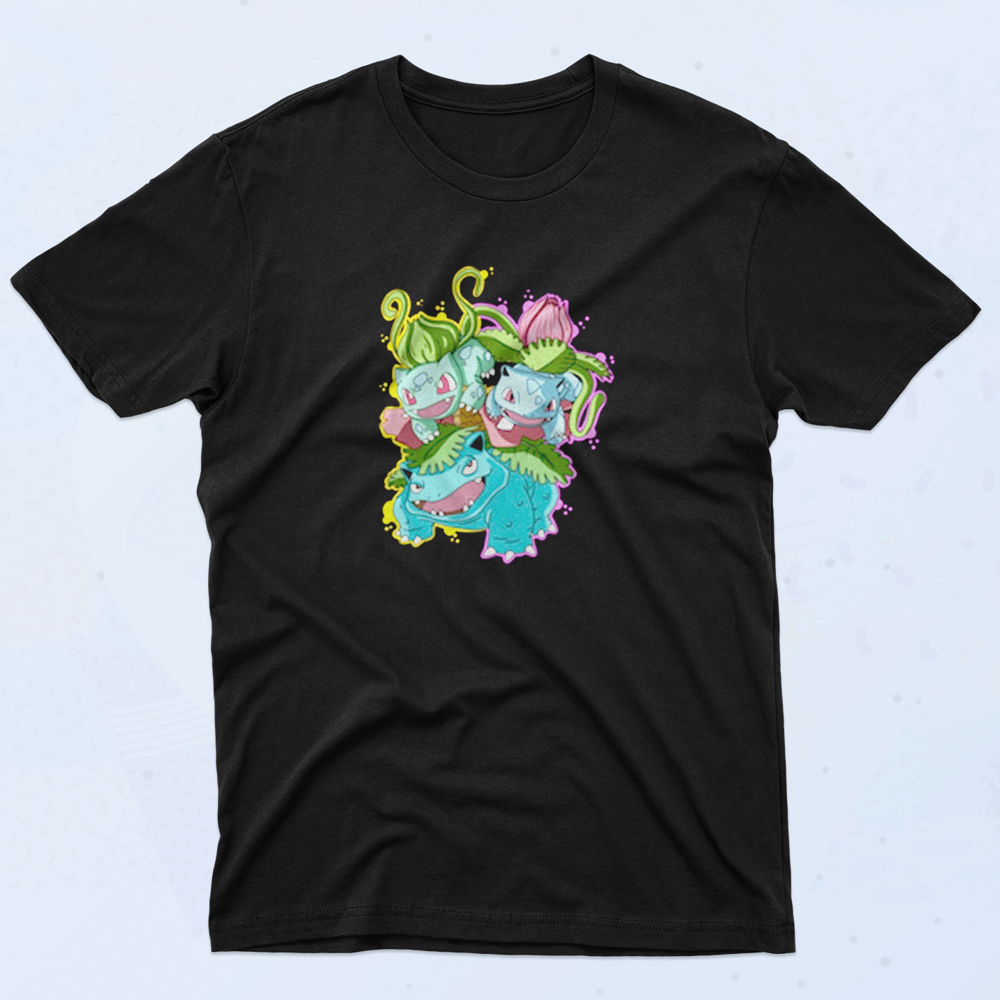 Bulbasaur Evolution Pokemon 90s T Shirt Idea - 90sclothes.com